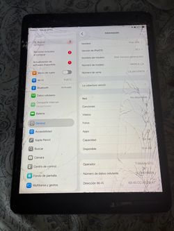 iPad 9th gen broken screen for sale 100$