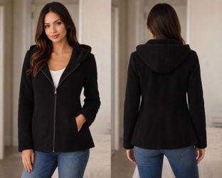 Women’s hooded thick jacket