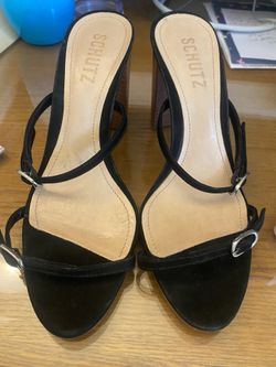 Schulz Black Heels 