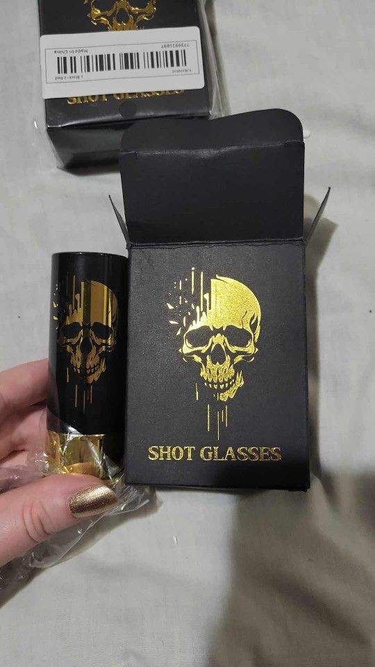 New Shot Glasses, Bottle Toppers And Chiller