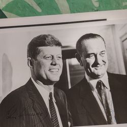 President Kennedy And Johnson