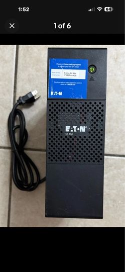 EATON 5S550 550 VA / 330 Watts, 4.8A  8 Outlets UPS Tested