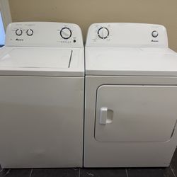 Amana Electric Washer And Dryer Set