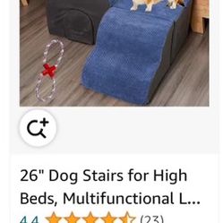 26” Dogs Stairs For High Beds 1 Piece 