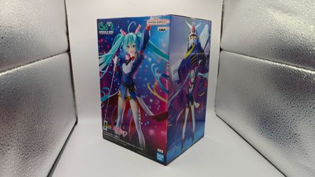 Hatsune Miku × Gundam 45th Anniversary BANPRESTO EVOLVE Collaboration Figure.