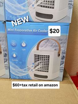 New Mini portable Evaporative coolers $60+tax retail