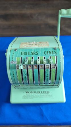 Paymaster Series X-550 USA Made Antique