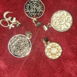 Om Pendant Flower Of Life & More 