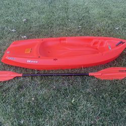 Lifetime Youth 6 Feet Wave Kayak with Paddle, Orange