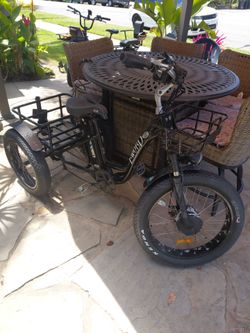 Electric big wheel trike