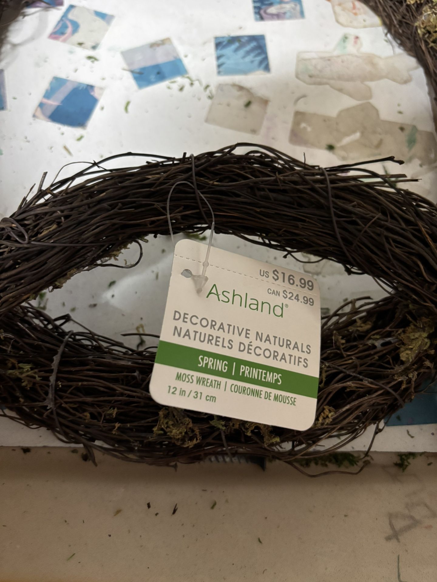 Decorative Moss Wreaths