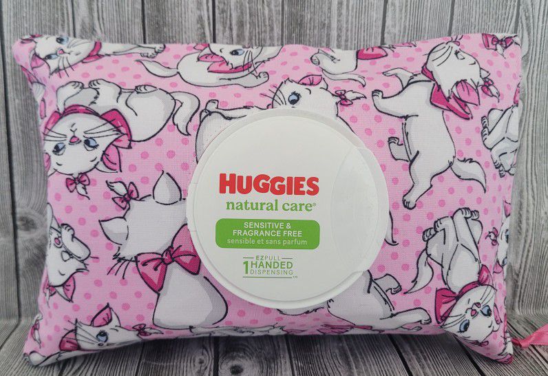 Marie the Cat Huggies Wipes Cover