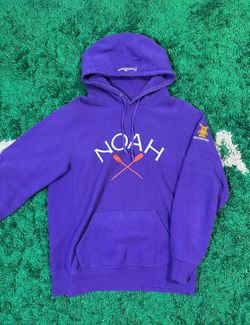 Noah Clothing Manhattan Purple Hoodie Size Large
