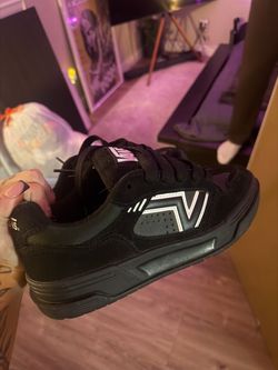 Black Van Upland Shoes