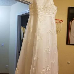 Girls dress in white