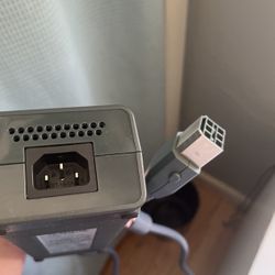 Xbox 360 Power supply and power cable