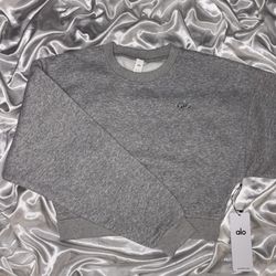 Alo Cropped Sweatshirt