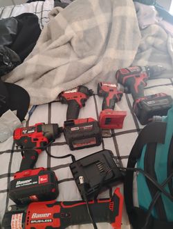 Milwaukee Impact Drills And Bauer Drills