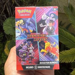 Pokemon Scarlet & Violet Destined Rivals Booster Bundle Lot Of 12