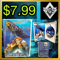 *RETRO* Atlantis: The Lost Empire DVD 2001