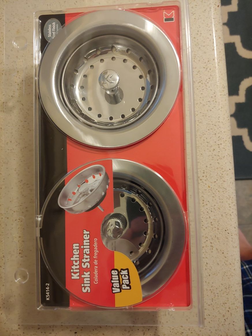 Kitchen sink strainer