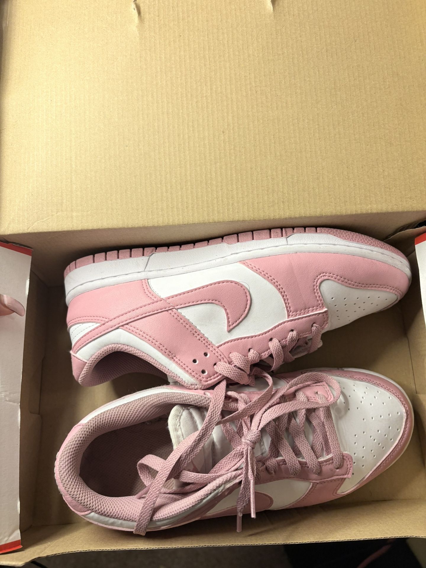 NIKE DUNKS- Pink (size 9)