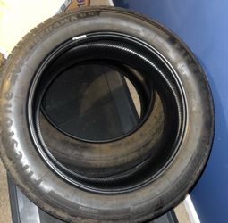 Two Firestone Firehawk AS V2 Tires - 235/55R19 (Like New)