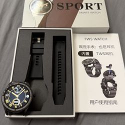 Smartwatch W/Earbuds