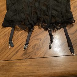 Black Lace Corset