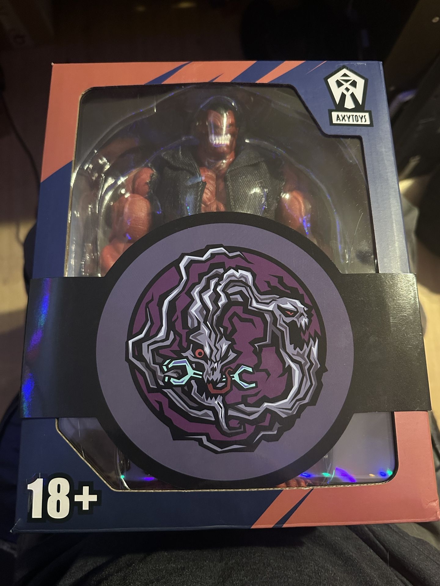 Axy Toys Red Devil With Pitt Head