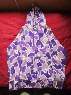 Ripndip purple camo outfit