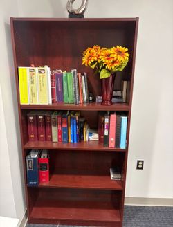 Wooden Bookshelf