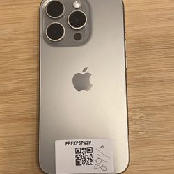iPhone 15 Pro Fully Unlocked 