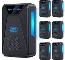BRAND NEW 6 Pack Plug in Ultrasonic Pest Control Repeller for Insect Roaches Spider Ant Bug Mosquito Mouse