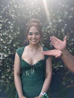 Emerald Green Prom Dress