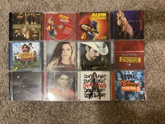 CD’s (names of the cd’s are in the description)