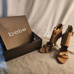 Bebe Rio Boot/Sandal Heels 