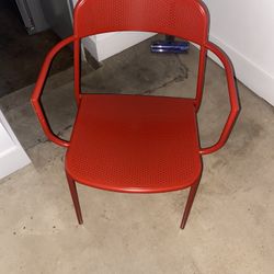 Red Trim Armchair 