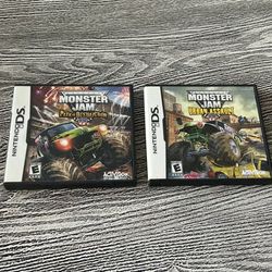 2 Monster Truck Jam Nintendo DS games- two for the price of one. $10 gets both games