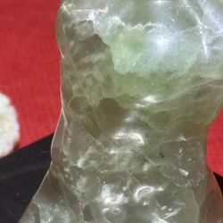 Natural Green Fluorite Male Torso Carving – 168 Carats Crystal Statue
