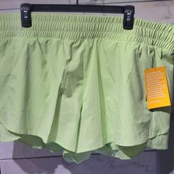 Women's Bike Liner Shorts in Mojito Mint 
$6 (One Available In Size XXL 20)