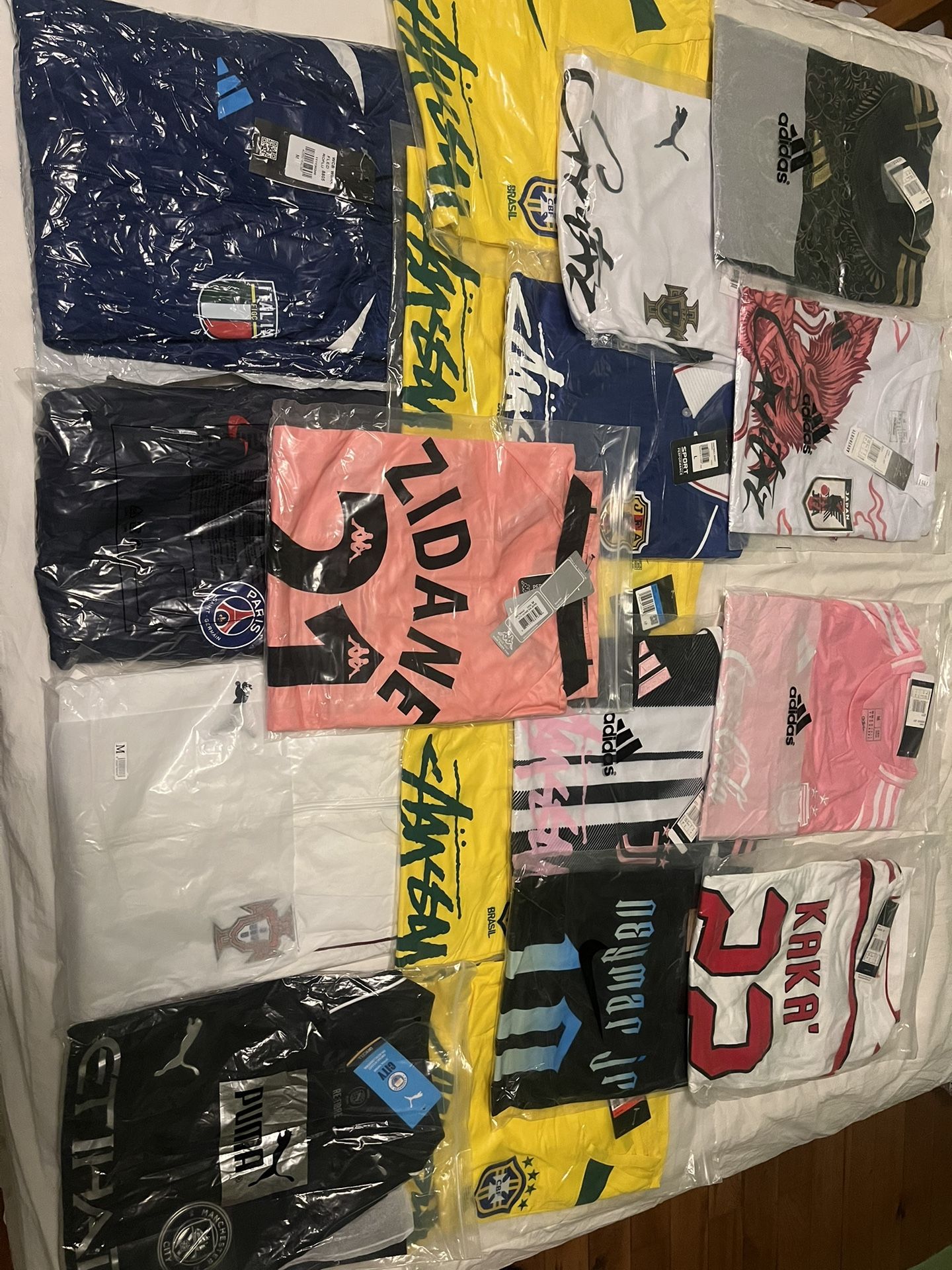 Soccer jerseys
