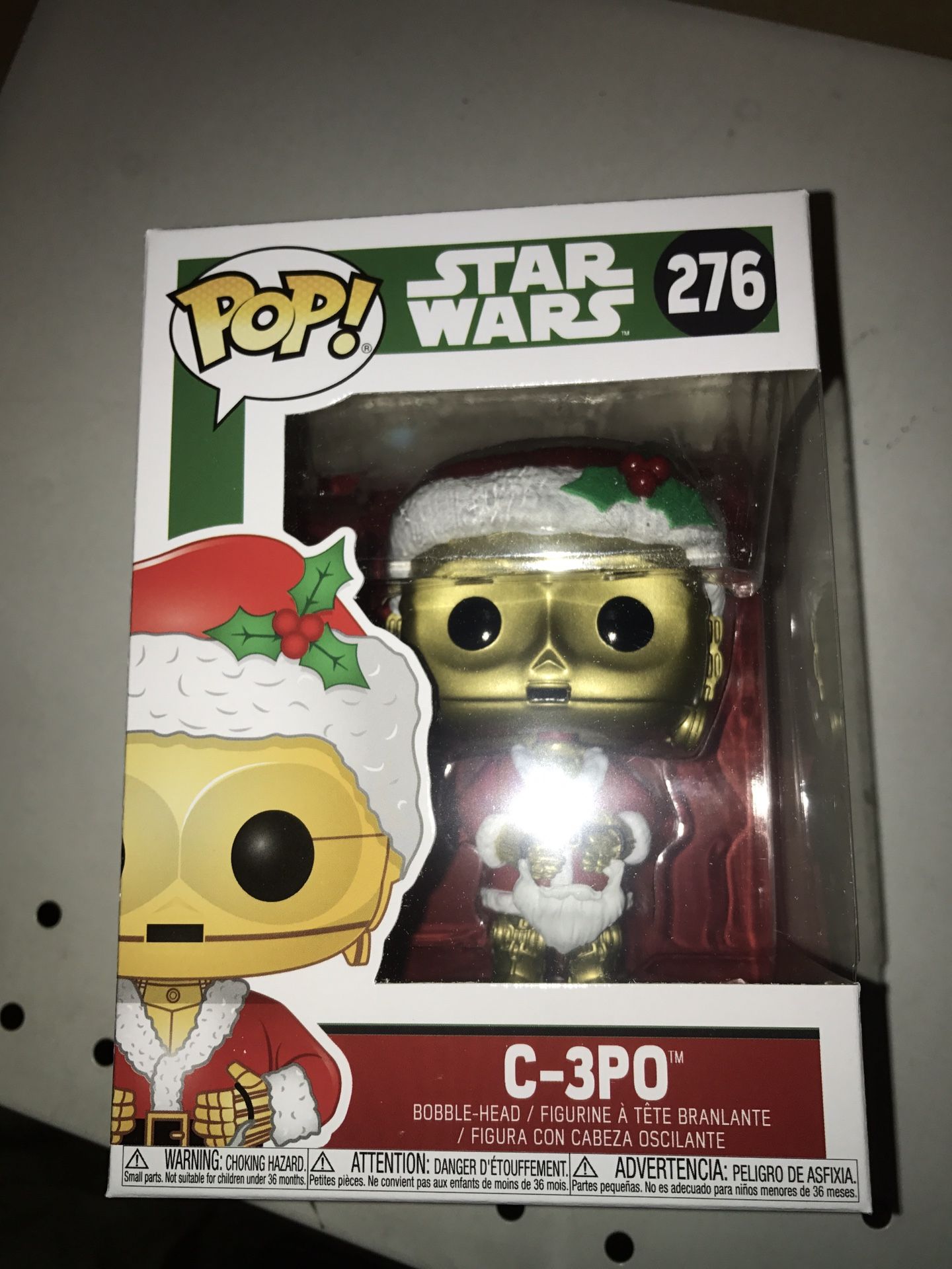 Funko pop Santa Christmas C 3PO Star Wars