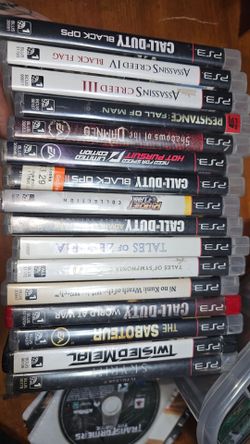 Ps3 Game collection