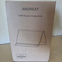 Wireless Charging Dock for Amazon Fire HD 8 Plus (2022 & 2020 Releases) Angreat