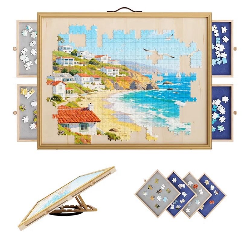 Brand New 1500 Pcs Adjustable Jigsaw Puzzle Board