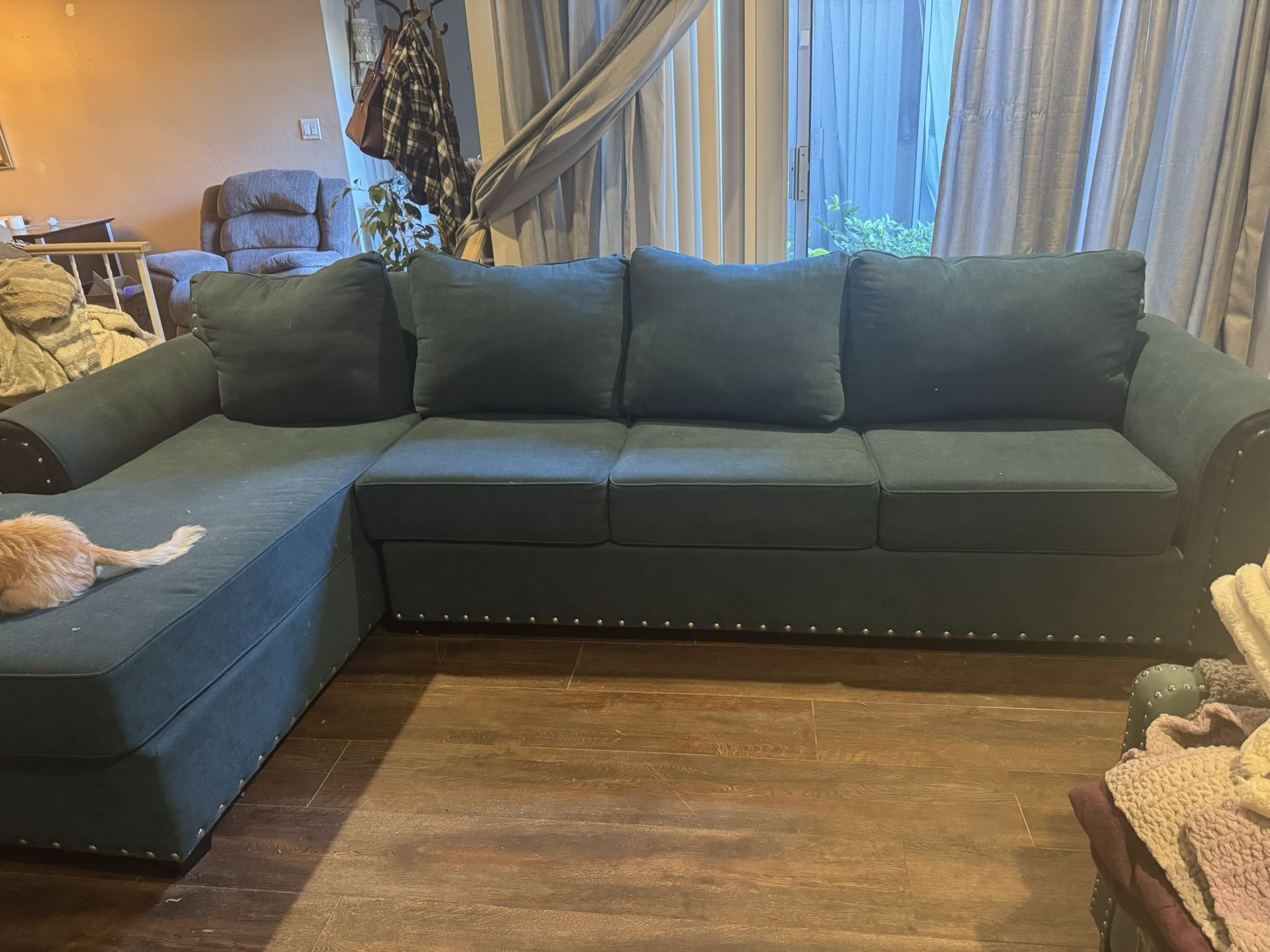 Sectional Couch and Recliner