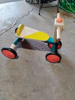 Wooden Toddler Ride-On Toy
