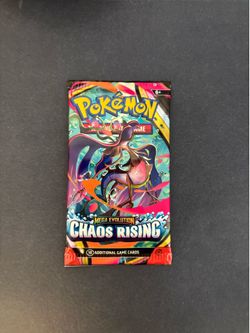 Pokémon Chaos Rising Booster Pack