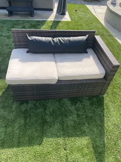 Rattan two piece